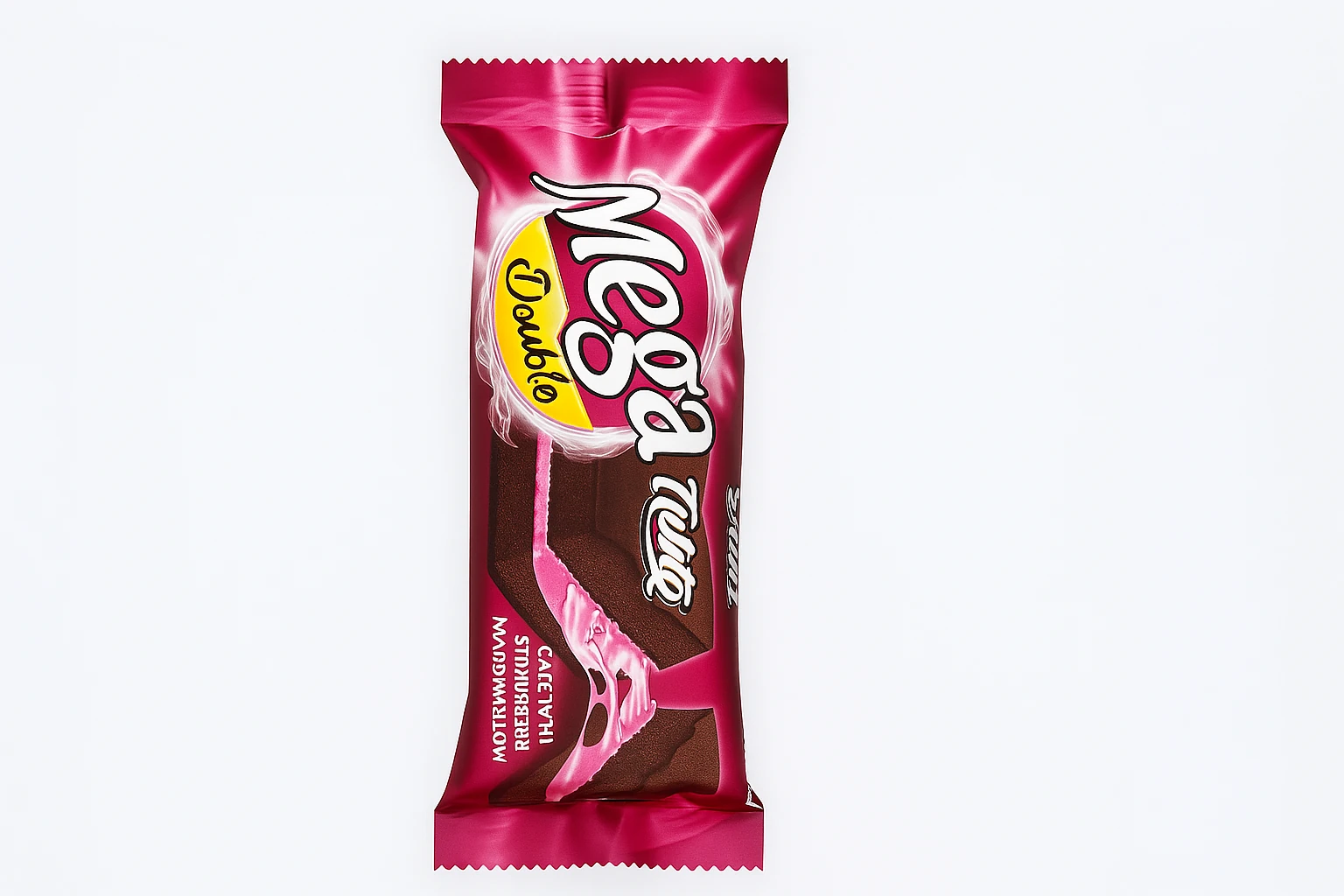 کیک مگا دابل نیلی تو