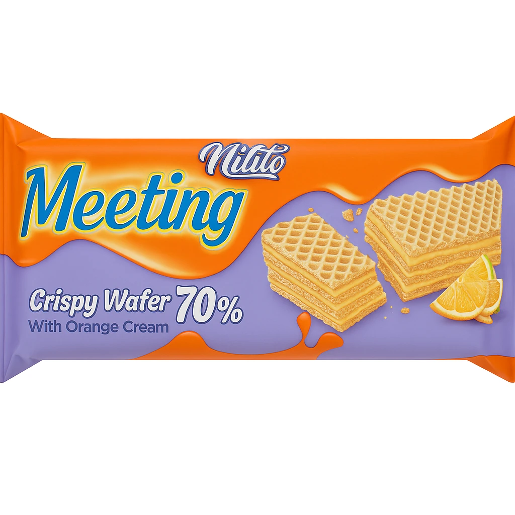 ویفر با طعم پرتقال